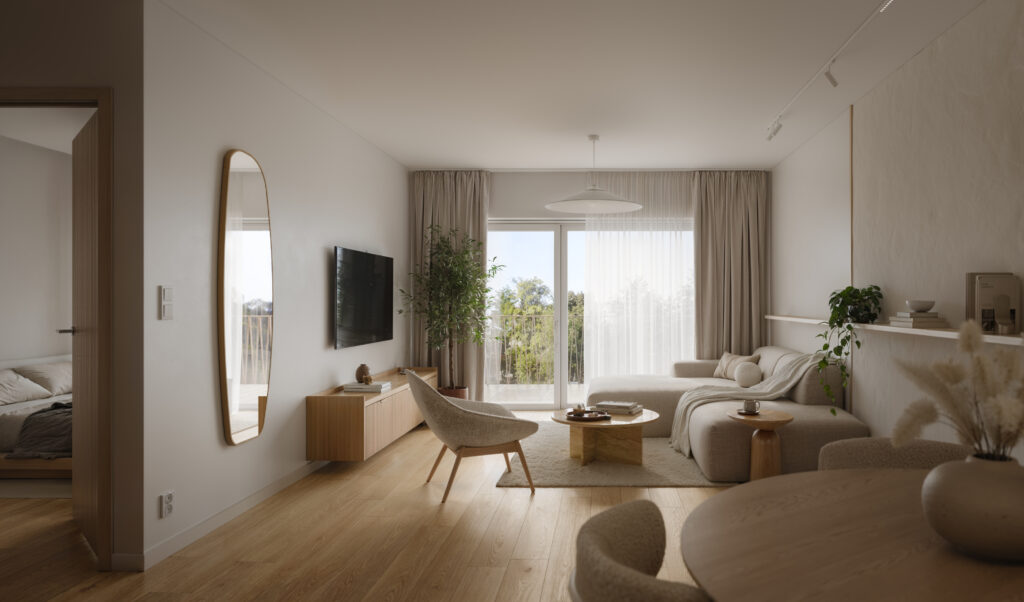 Apartament InwestycyjnyŁeba - lokal pokazowy